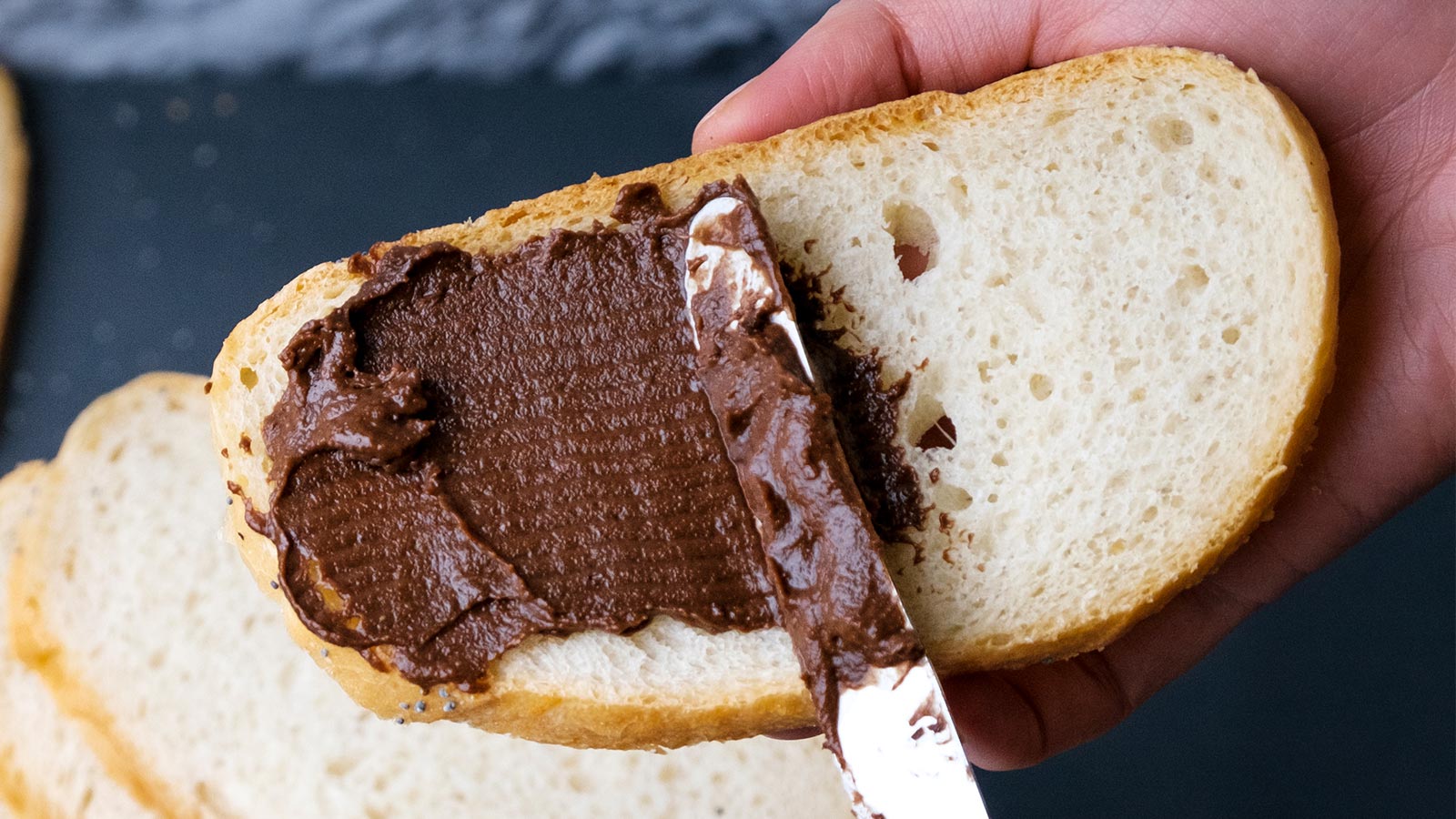 Cacahuete en las cremas de cacao